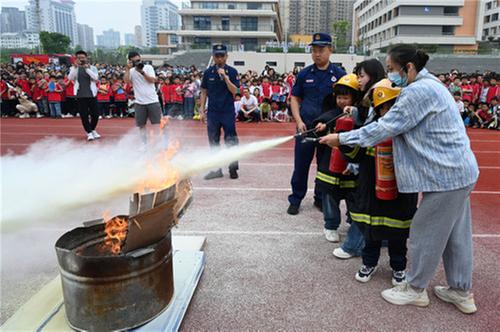 内江：防灾减灾教育进校园