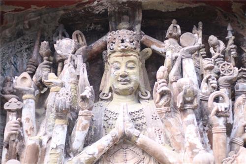 “东林晚眺”犹在！探寻隐匿在内江市市中区的小众摩崖造像