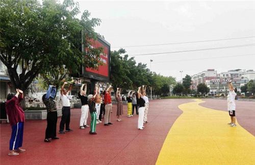 绵竹市新市镇卫生院：医防融合八段锦 正气健体强身心