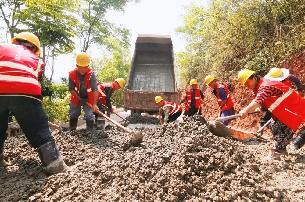 青神县：以工代赈促增收  项目建设惠民生