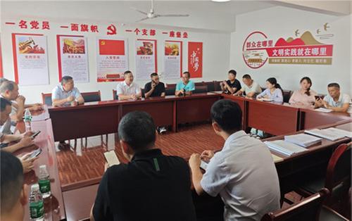 武胜县礼安镇：参观学习五类农房改造工作