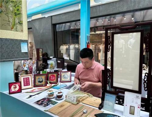 青神竹编亮相黄河流域非遗作品创意大赛