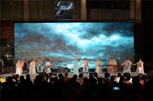 广安市第四届曲艺交流月开幕