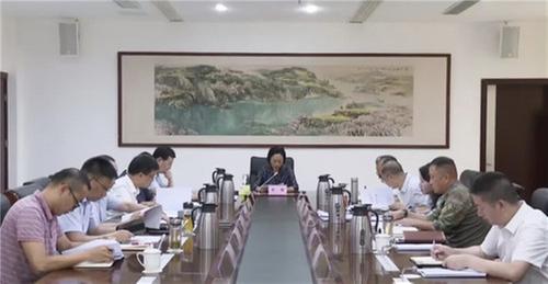 内江市东兴区委召开理论学习中心组学习会议