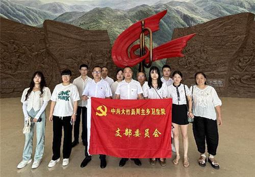 大竹县川主乡卫生院支部以“四个一”强化党建引领促发展