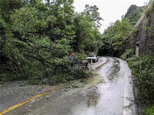 华蓥市交通运输执法大队迅速消除公路安全隐患