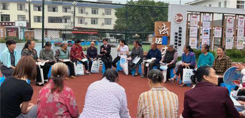 丹棱新桥社区：群众冷暖记心上 服务群众在路上