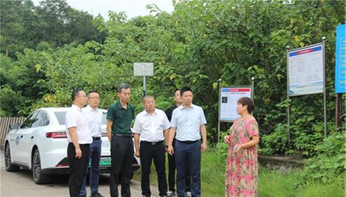 内江市市中区领导督导防汛减灾工作