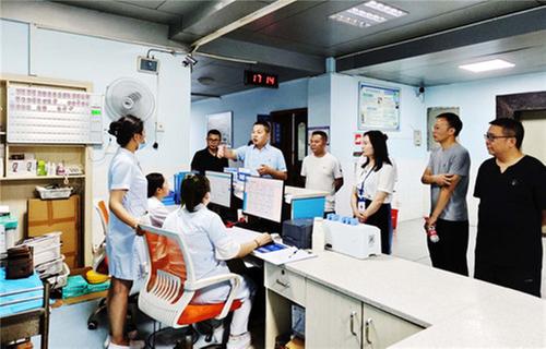 三台县古井镇中心卫生院迎接兄弟单位到院交流学习