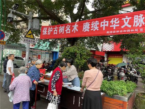 青神县：为古树名木撑起“保护伞”