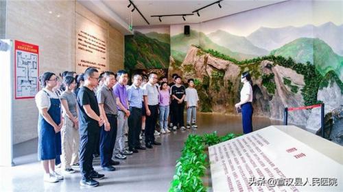 宣汉县人民医院组织在院实习生开展思政教育教学实践活动