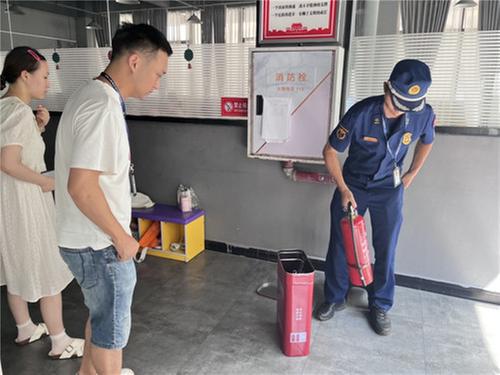 青神县：开展质量监督检查 织密消防“安全网”