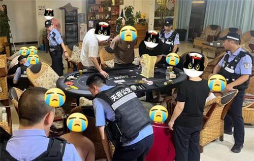 眉山天府警方破获一起开设赌场案