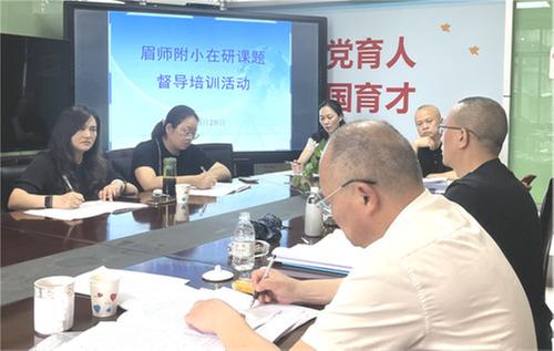 专家精准指导 夯实课题研究