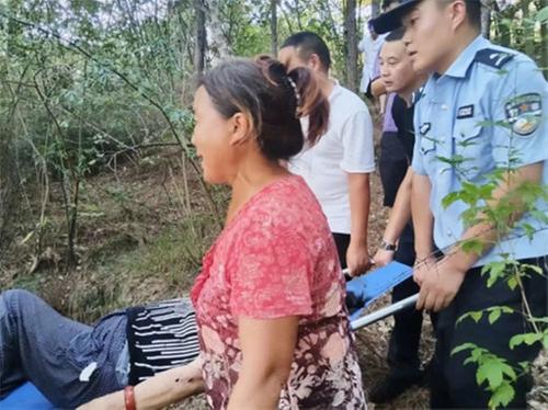 78岁老人山中失联，眉山天府警方成功寻回