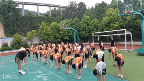 朝阳活动站将体育意识厚植于学生心中