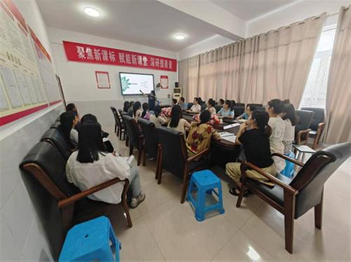 南江县朝阳活动站开展活动育人反思交流会