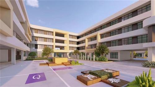 青神县滨江新区幼儿园项目预计12月底竣工验收