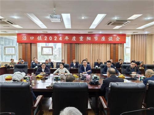 沿口镇开展敬老爱老主题活动暨重阳节活动座谈会