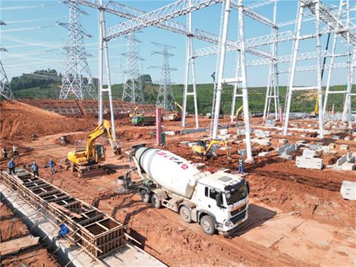 眉山西500千伏输变电工程项目按期推进