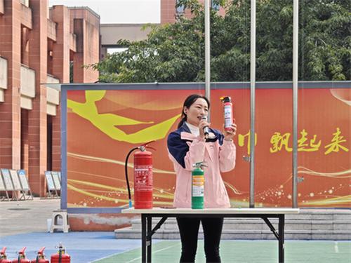 眉山天府新区青龙小学、青龙幼儿园2024秋“消防安全”教育活动