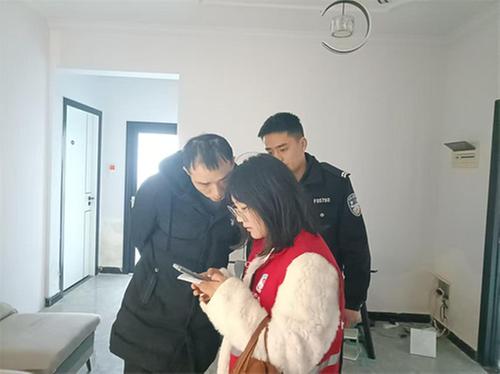 防诈走访  网格员先行