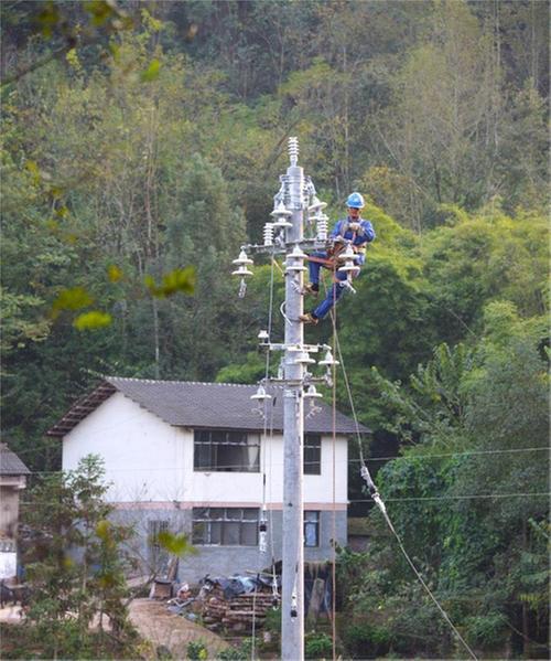 邻水县：农村电网改造 “电”亮群众幸福生活