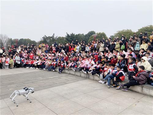 眉山东坡：科技与传统交融，红领巾志愿服务活动喜迎新年