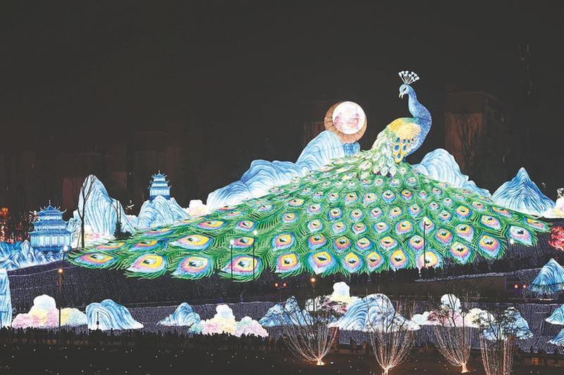 璀璨灯会醉游人