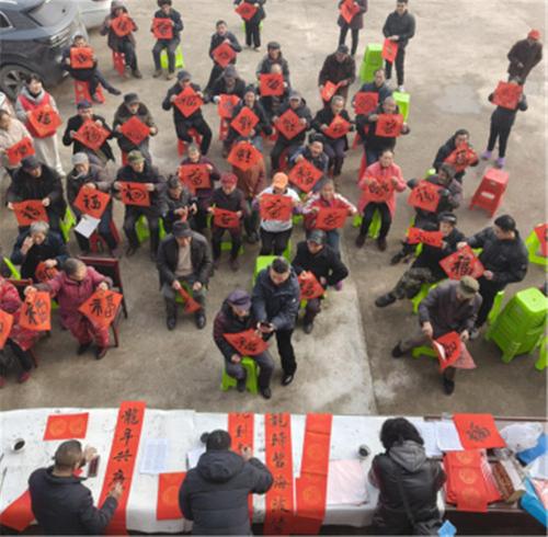 广安市档案馆支部联合岳池县苟角镇薛家坪村党支部开展主题党日活动