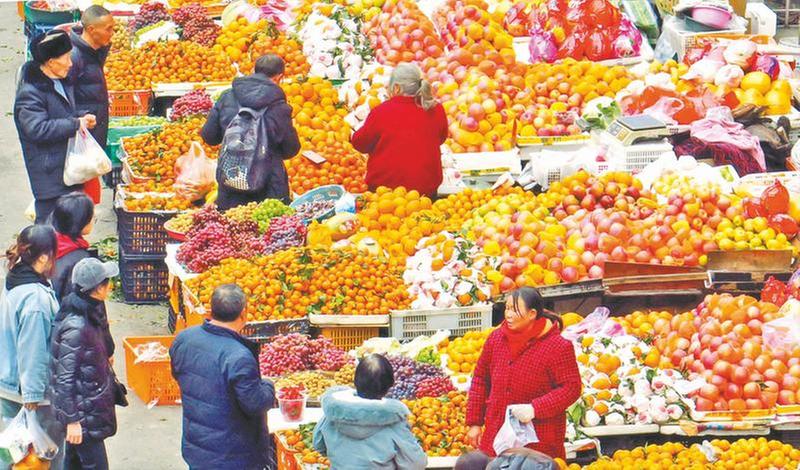 水果市场购销旺