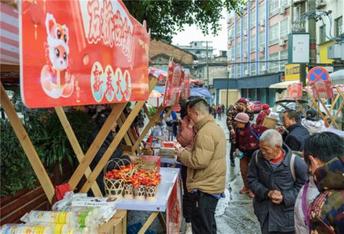 游古镇·逛大集  简阳石桥古镇年味浓