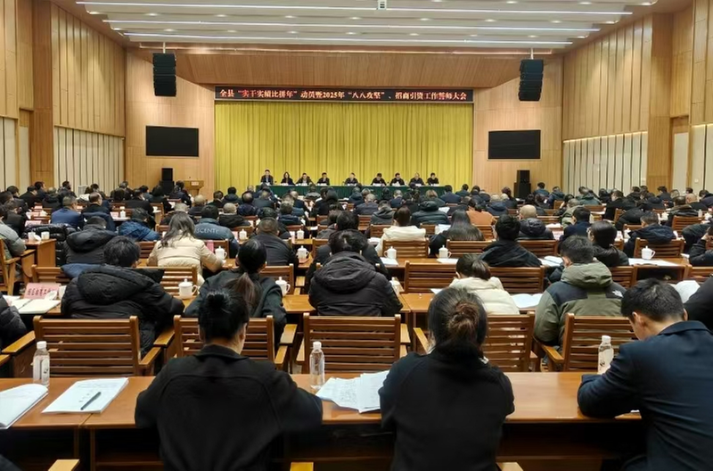 起步即冲刺！青神县招商引资“号角响” 项目推进“战鼓擂”