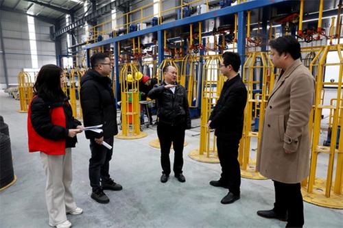 广安区：新春走基层  助力企业复工复产