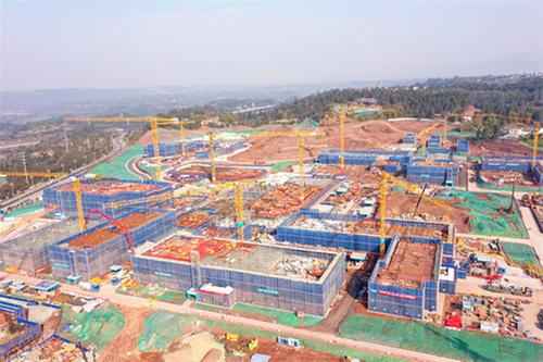 广安：建设时限320天  理工学院建设争分夺秒