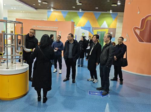 自贡市科协到内江市隆昌调研科技馆建设工作