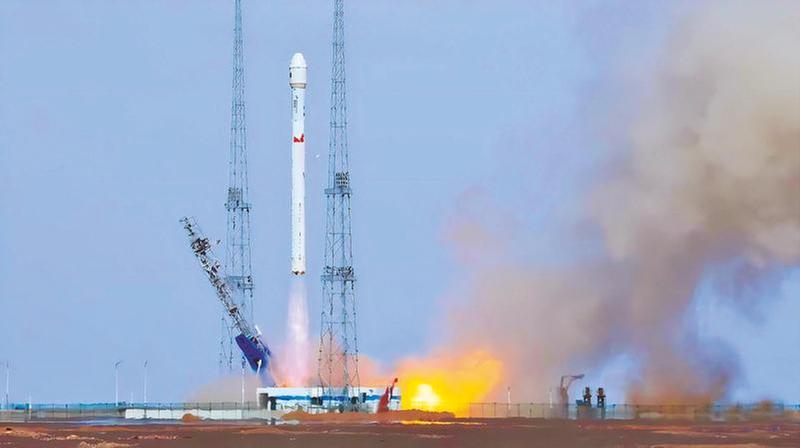朱雀二号改进型遥六运载火箭发射成功